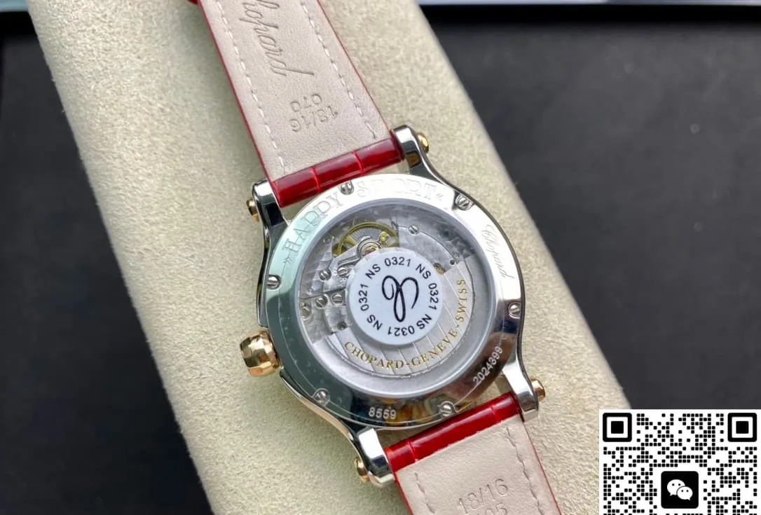 YF Factory Chopard Happy Sports Diamonds 1:1 Best Edition Replica Watch