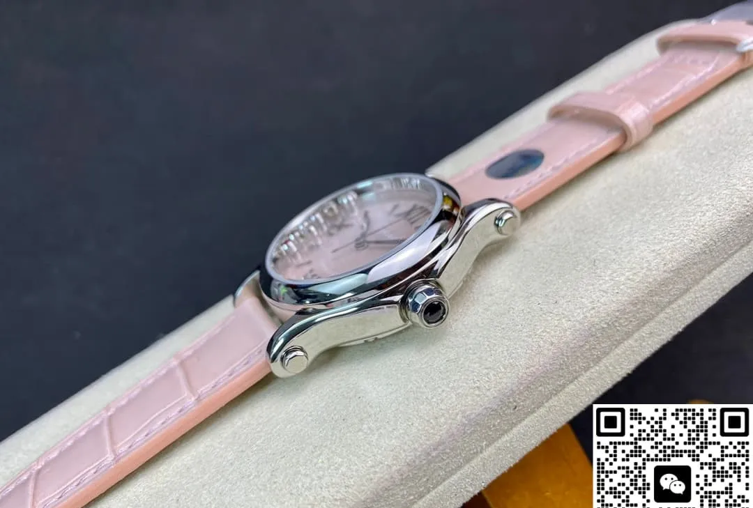 YF Factory Chopard Happy Sports Pink pearl dial 1:1 Best Edition Replica Watch
