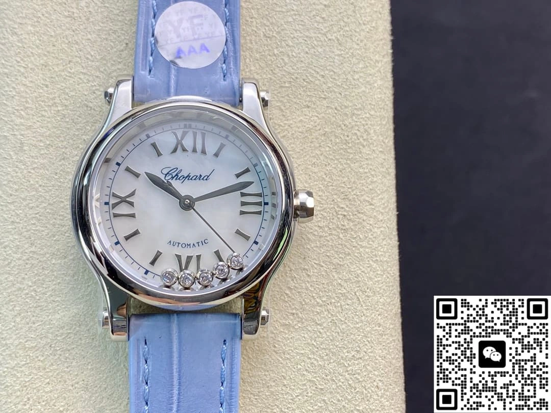 YF Factory Chopard Happy Sports alligator 1:1 Best Edition Replica Watch