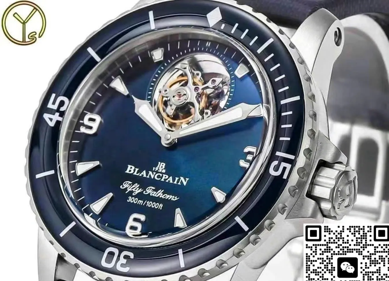 YS Factory Blancpain Fifty Fathoms 5025-12B40-O52B 1:1 Best Edition Replica Watch