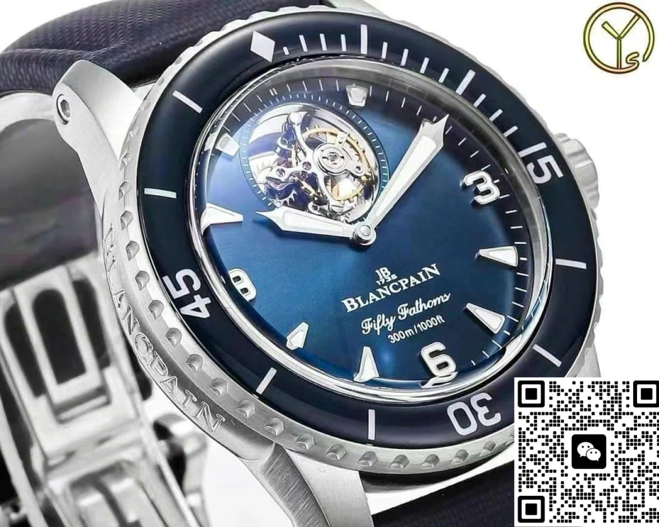 YS Factory Blancpain Fifty Fathoms 5025-12B40-O52B 1:1 Best Edition Replica Watch