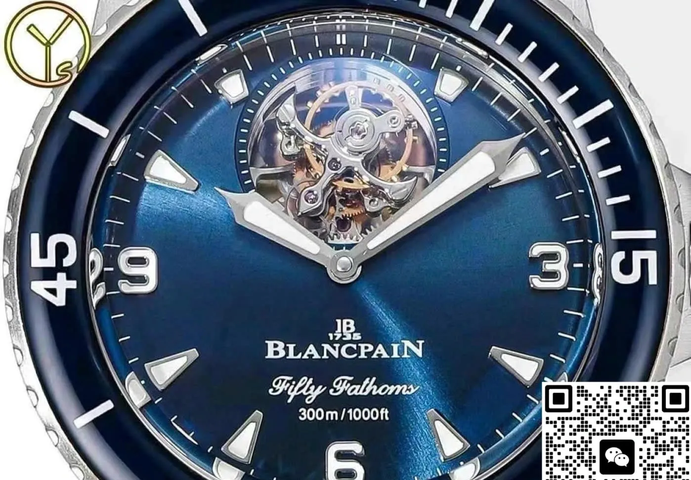 YS Factory Blancpain Fifty Fathoms 5025-12B40-O52B 1:1 Best Edition Replica Watch