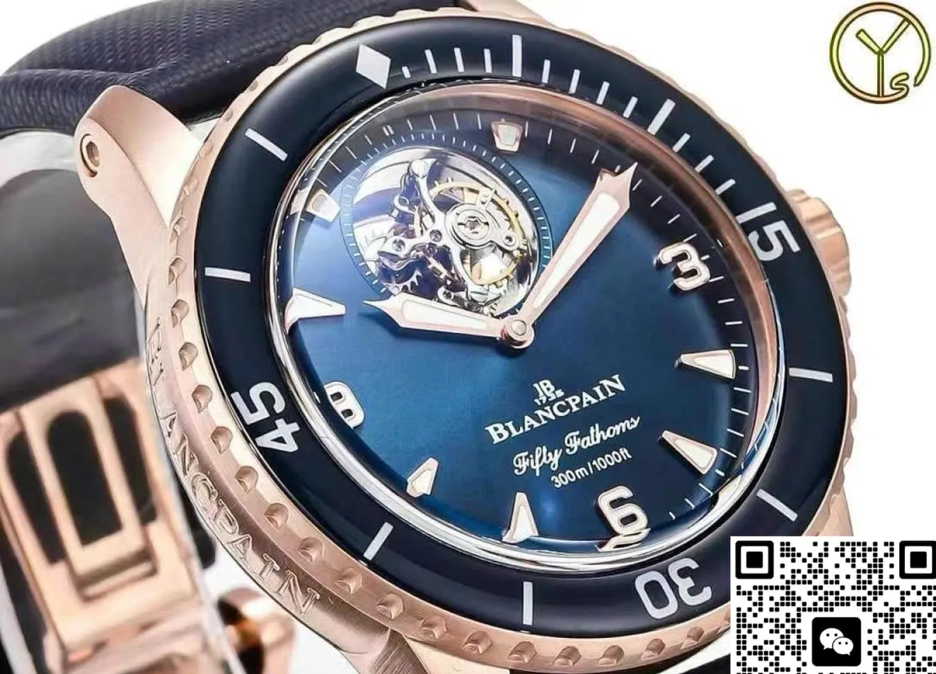 YS Factory Blancpain Fifty Fathoms 5025-36B40-O52B 1:1 Best Edition Replica Watch
