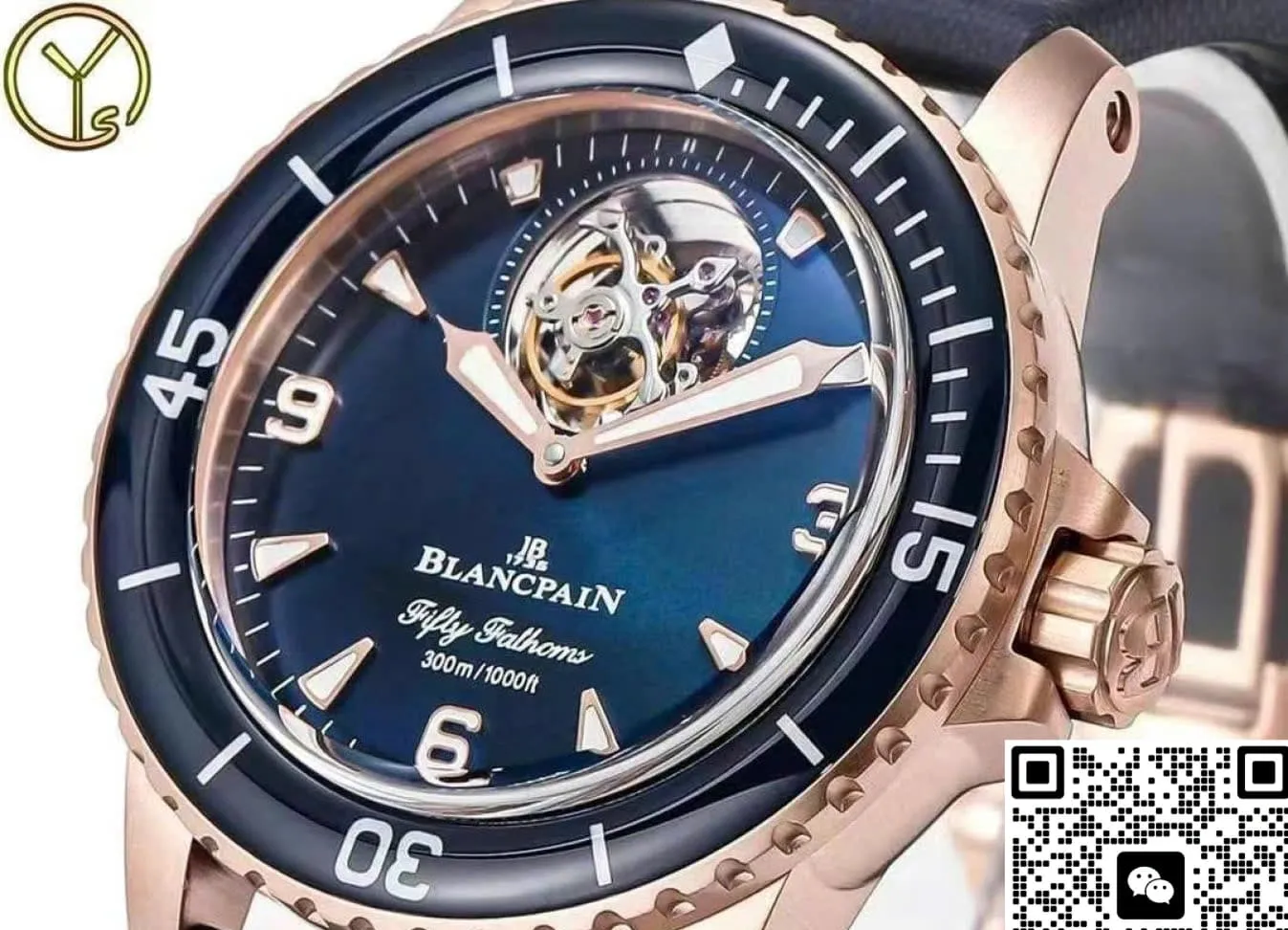 YS Factory Blancpain Fifty Fathoms 5025-36B40-O52B 1:1 Best Edition Replica Watch