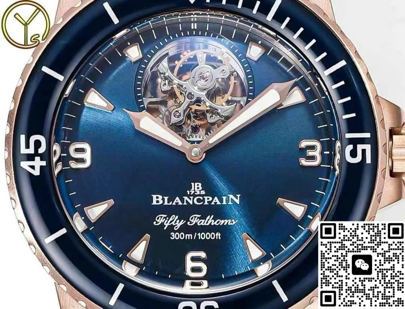 YS Factory Blancpain Fifty Fathoms 5025-36B40-O52B 1:1 Best Edition Replica Watch
