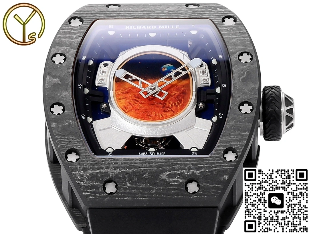 YS Factory Richard Mille RM52-05 Tourbillon black 1:1 Best Edition Replica Watch