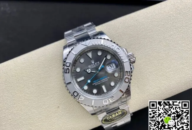 Rolex Yacht Master M126622-0001 Clean Factory 1:1 Best Edition Replica Watch Grey Strap