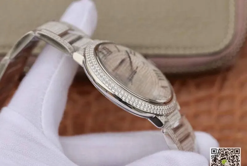 Ballon Bleu De Cartier WE9009Z3 42mm TW Factory 1:1 Best Edition Replica Watch Full Diamond Dial Swiss ETA2824