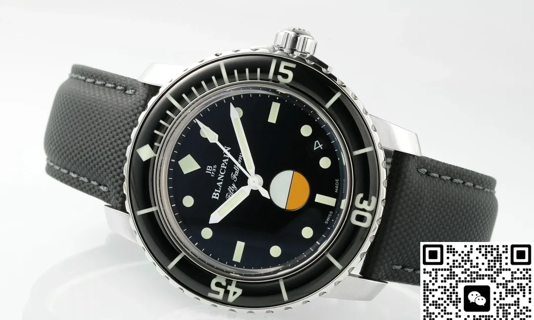 ZF Factory Blancpain Fifty Fathoms 5008-11B30-NABA 1:1 Best Edition Replica Watch