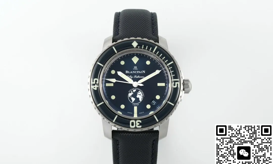 ZF Factory Blancpain Fifty Fathoms 5008-11B40-NAOA 1:1 Best Edition Replica Watch