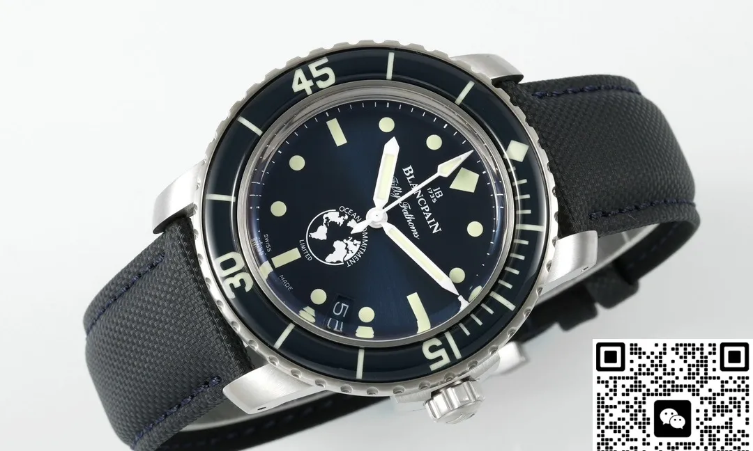 ZF Factory Blancpain Fifty Fathoms 5008-11B40-NAOA 1:1 Best Edition Replica Watch