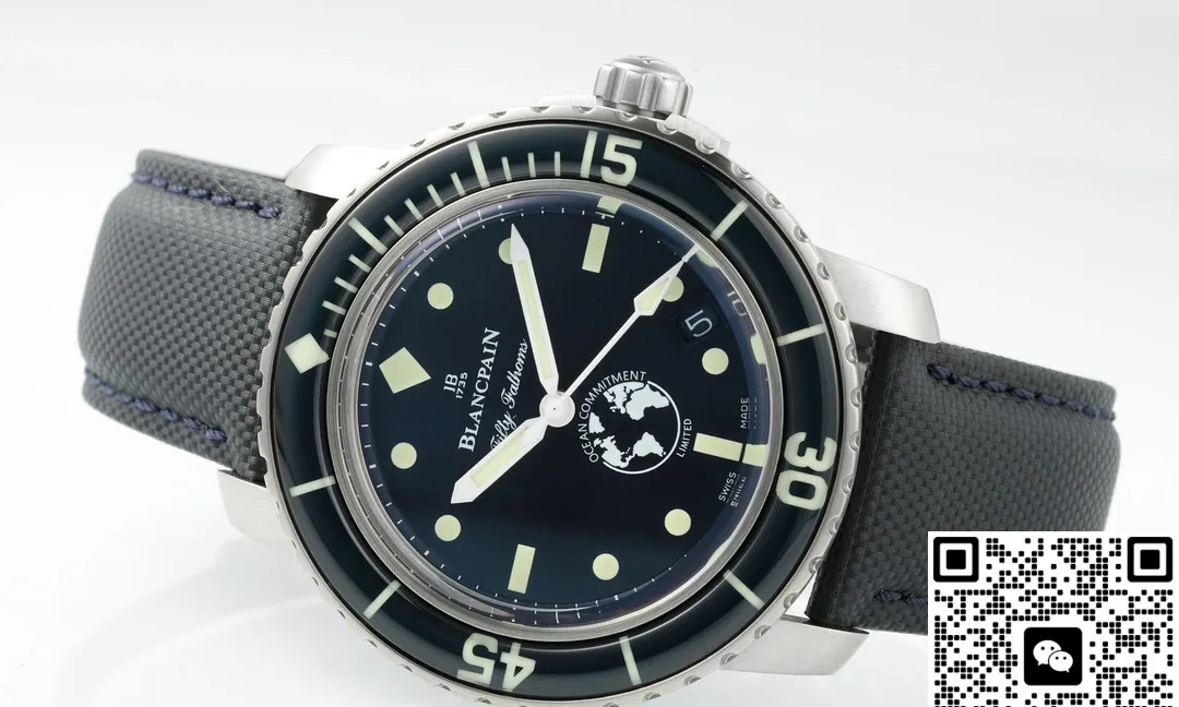 ZF Factory Blancpain Fifty Fathoms 5008-11B40-NAOA 1:1 Best Edition Replica Watch
