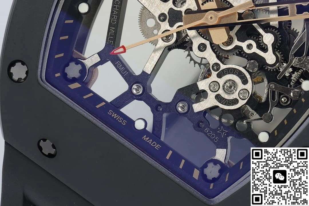 ZF Factory Richard Mille RM035 Black strap 1:1 Best Edition Replica Watch