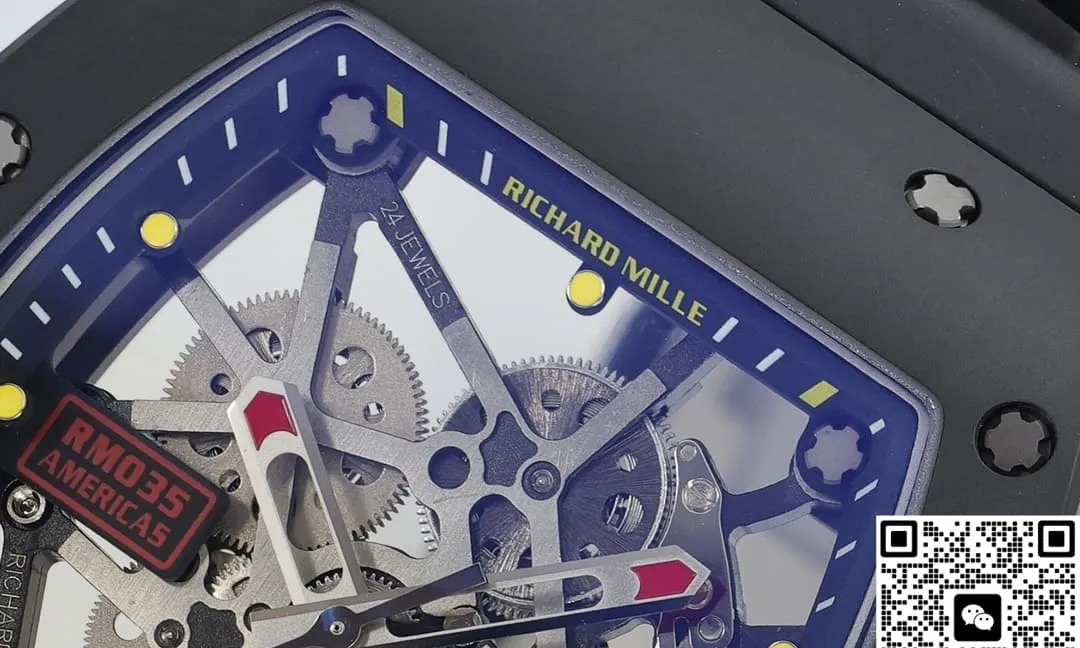 ZF Factory Richard Mille RM035 Skeleton dial 1:1 Best Edition Replica Watch