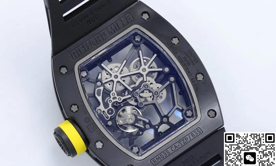 ZF Factory Richard Mille RM035 Skeleton dial 1:1 Best Edition Replica Watch