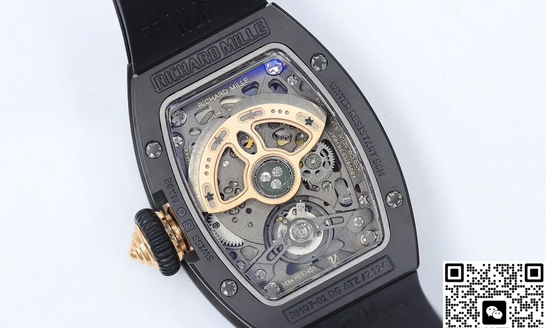 ZF Factory Richard Mille RM07-01 Black ceramic 1:1 Best Edition Replica Watch