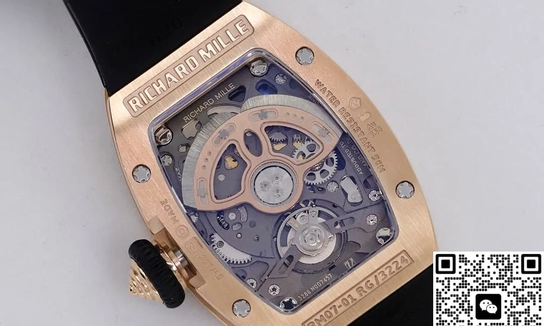 ZF Factory Richard Mille RM07-01 Black strap 1:1 Best Edition Replica Watch
