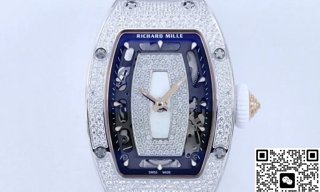 ZF Factory Richard Mille RM07-01 Diamond case 1:1 Best Edition Replica Watch