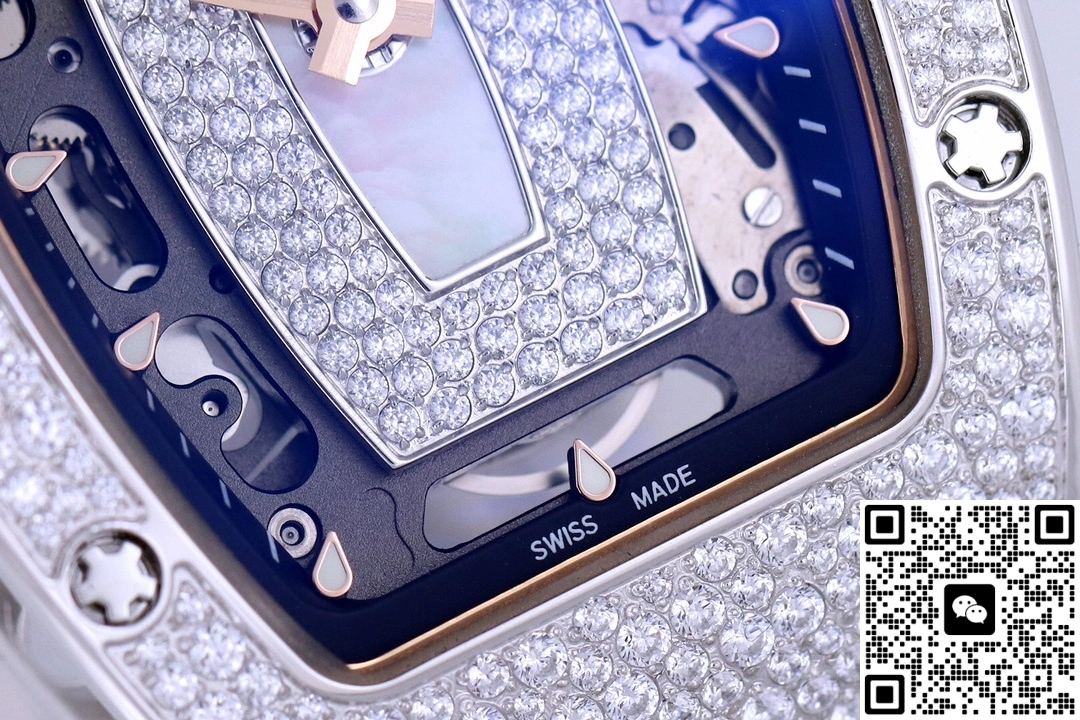 ZF Factory Richard Mille RM07-01 Diamond case 1:1 Best Edition Replica Watch