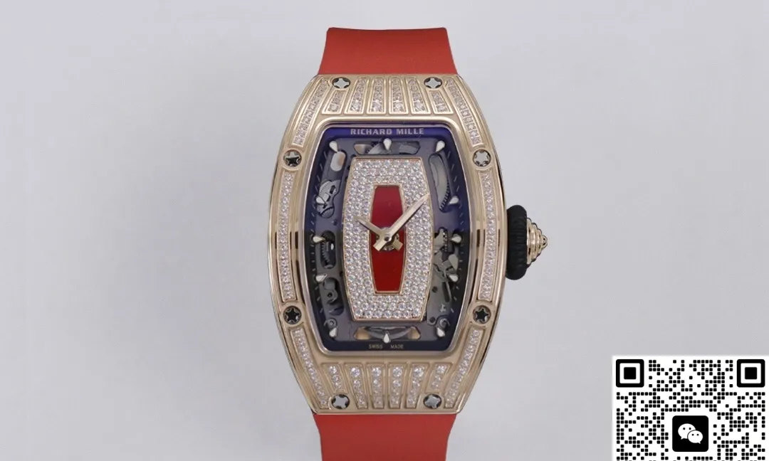 ZF Factory Richard Mille RM07-01 Red strap 1:1 Best Edition Replica Watch