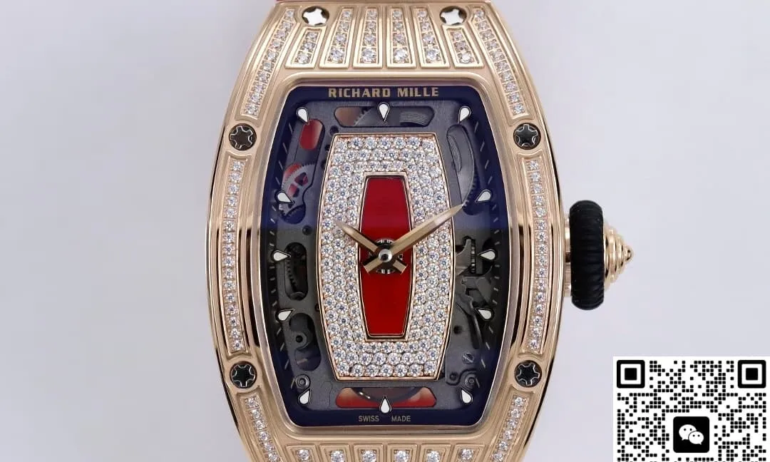 ZF Factory Richard Mille RM07-01 Red strap 1:1 Best Edition Replica Watch