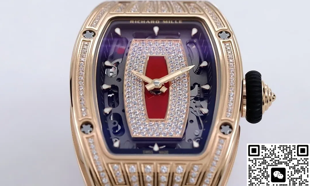 ZF Factory Richard Mille RM07-01 Red strap 1:1 Best Edition Replica Watch