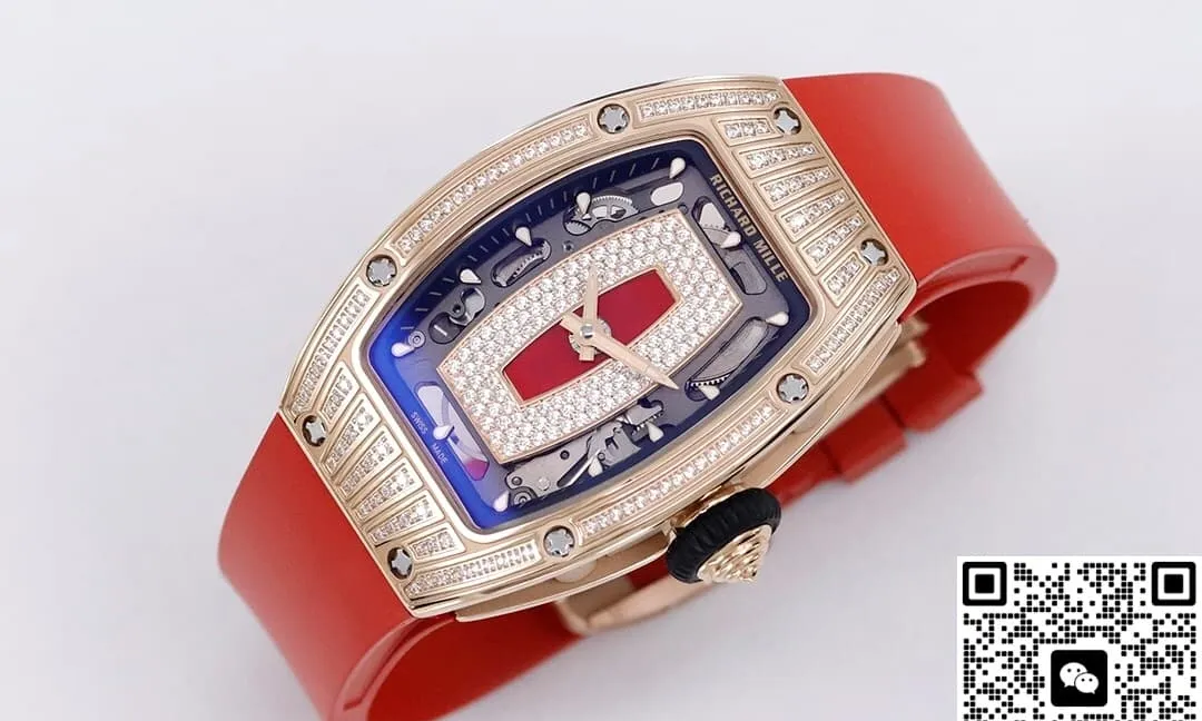 ZF Factory Richard Mille RM07-01 Red strap 1:1 Best Edition Replica Watch