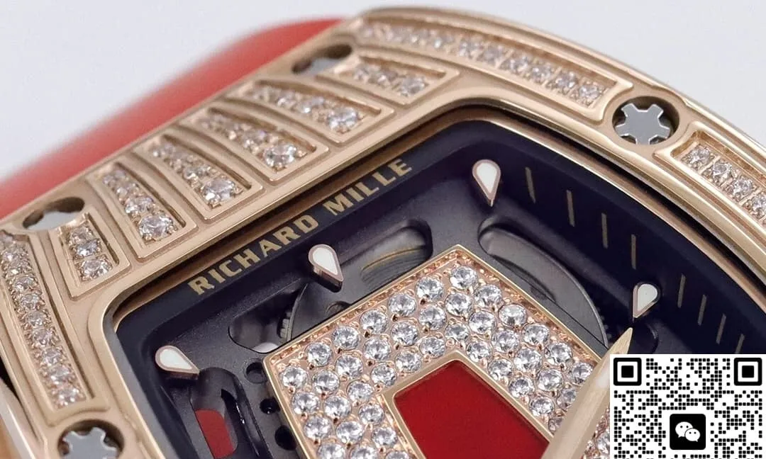 ZF Factory Richard Mille RM07-01 Red strap 1:1 Best Edition Replica Watch