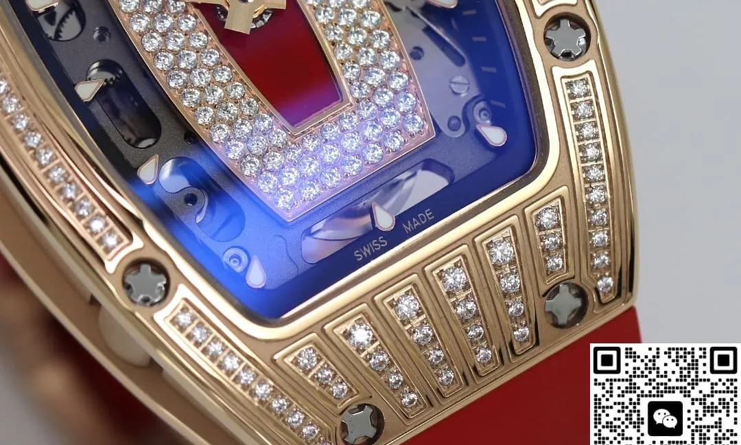 ZF Factory Richard Mille RM07-01 Red strap 1:1 Best Edition Replica Watch