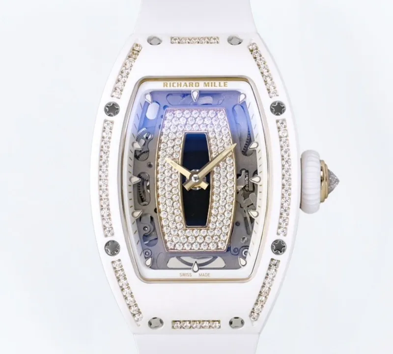 ZF Factory Richard Mille RM07-01 White case 1:1 Best Edition Replica Watch