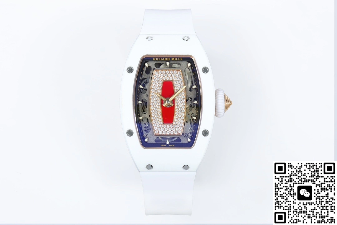 ZF Factory Richard Mille RM07-01 White ceramic 1:1 Best Edition Replica Watch