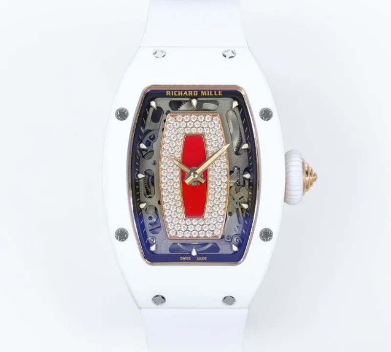 ZF Factory Richard Mille RM07-01 White ceramic 1:1 Best Edition Replica Watch