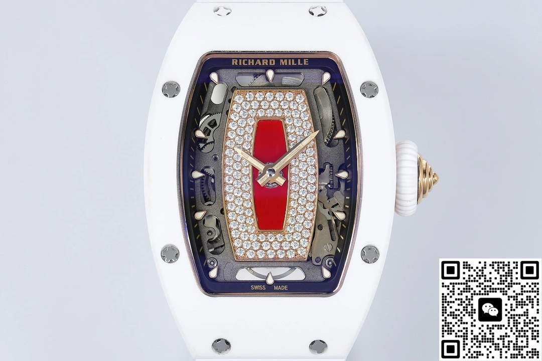 ZF Factory Richard Mille RM07-01 White ceramic 1:1 Best Edition Replica Watch