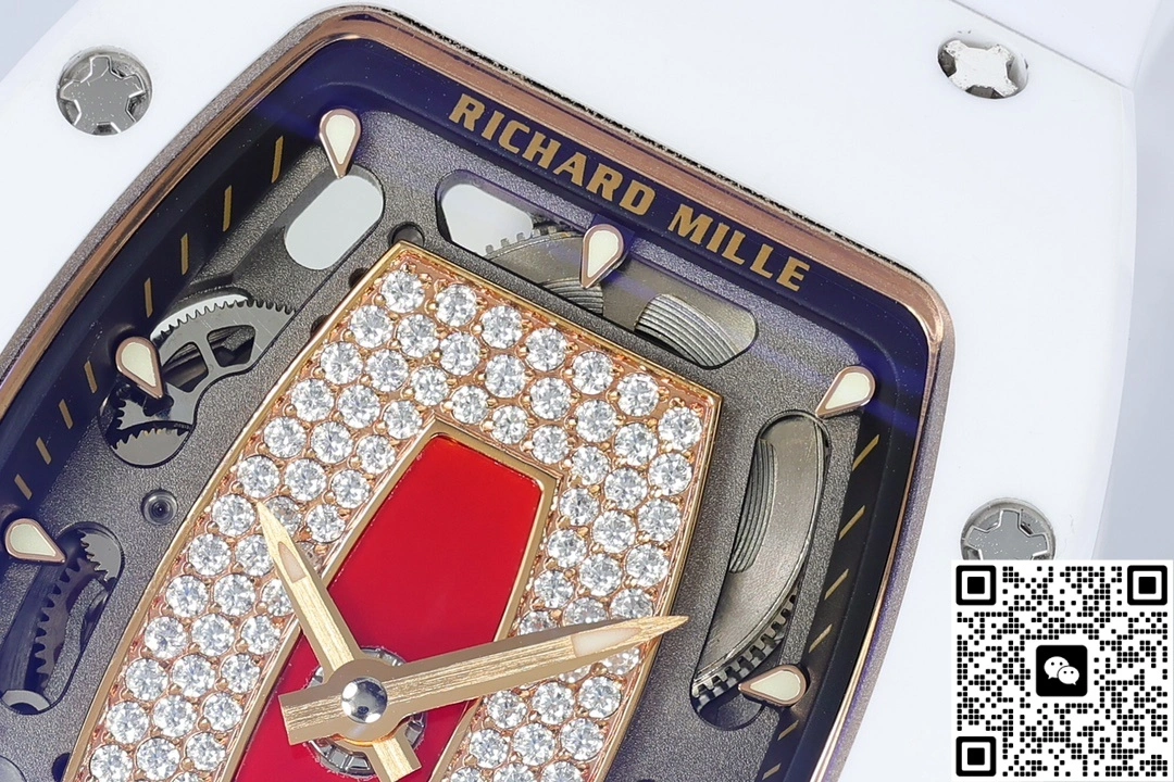 ZF Factory Richard Mille RM07-01 White ceramic 1:1 Best Edition Replica Watch