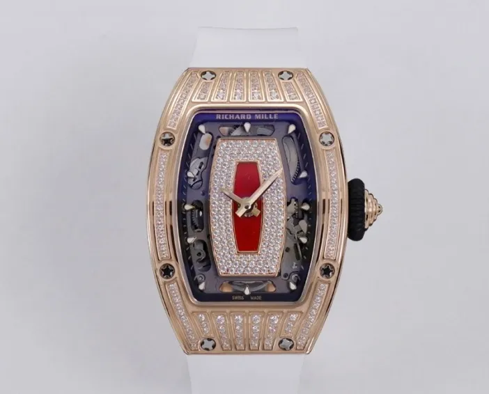 ZF Factory Richard Mille RM07-01 White strap 1:1 Best Edition Replica Watch