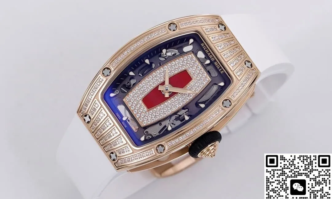 ZF Factory Richard Mille RM07-01 White strap 1:1 Best Edition Replica Watch