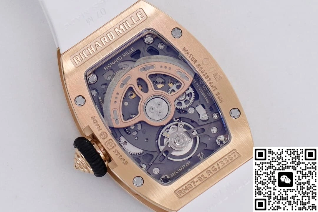 ZF Factory Richard Mille RM07-01 White strap 1:1 Best Edition Replica Watch