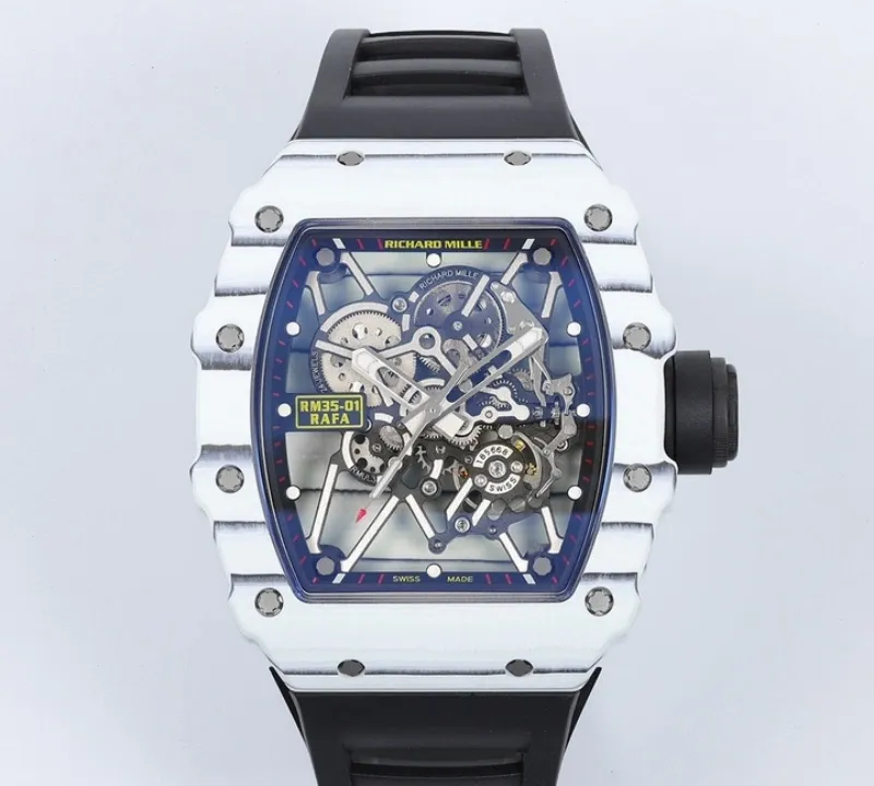 ZF Factory Richard Mille RM35-01 Skeleton dial 1:1 Best Edition Replica Watch