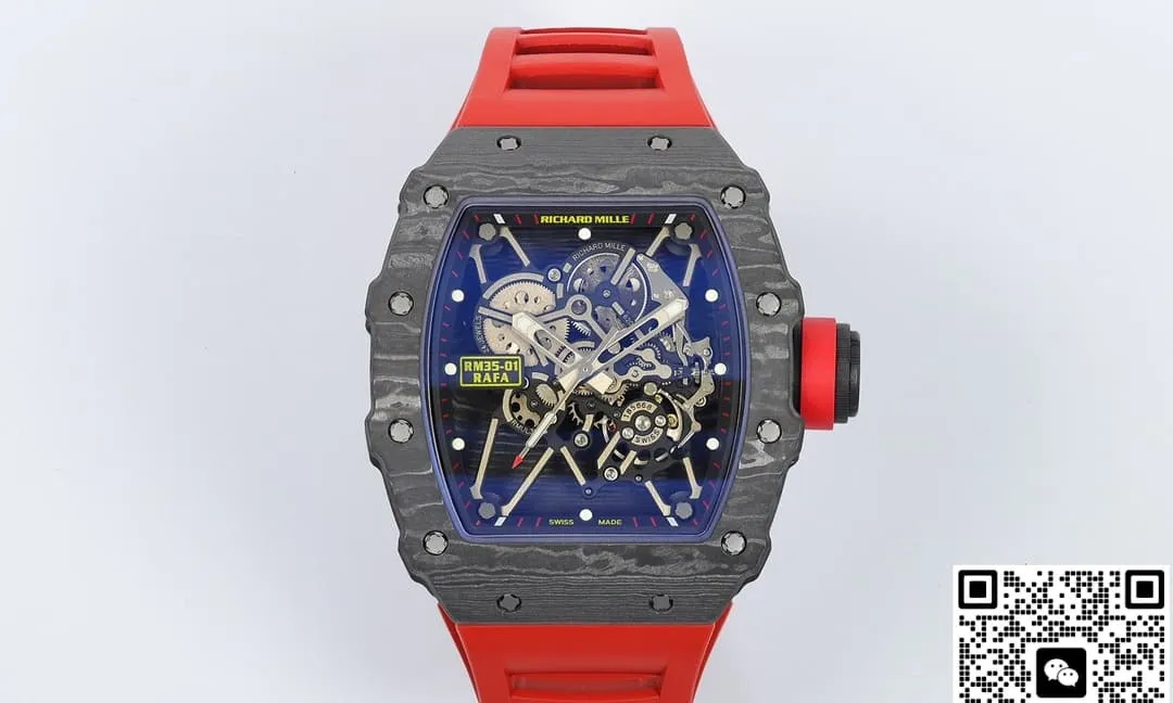 ZF Factory Richard Mille RM35-01 carbon fiber 1:1 Best Edition Replica Watch