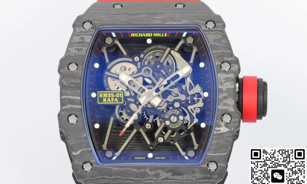 ZF Factory Richard Mille RM35-01 carbon fiber 1:1 Best Edition Replica Watch