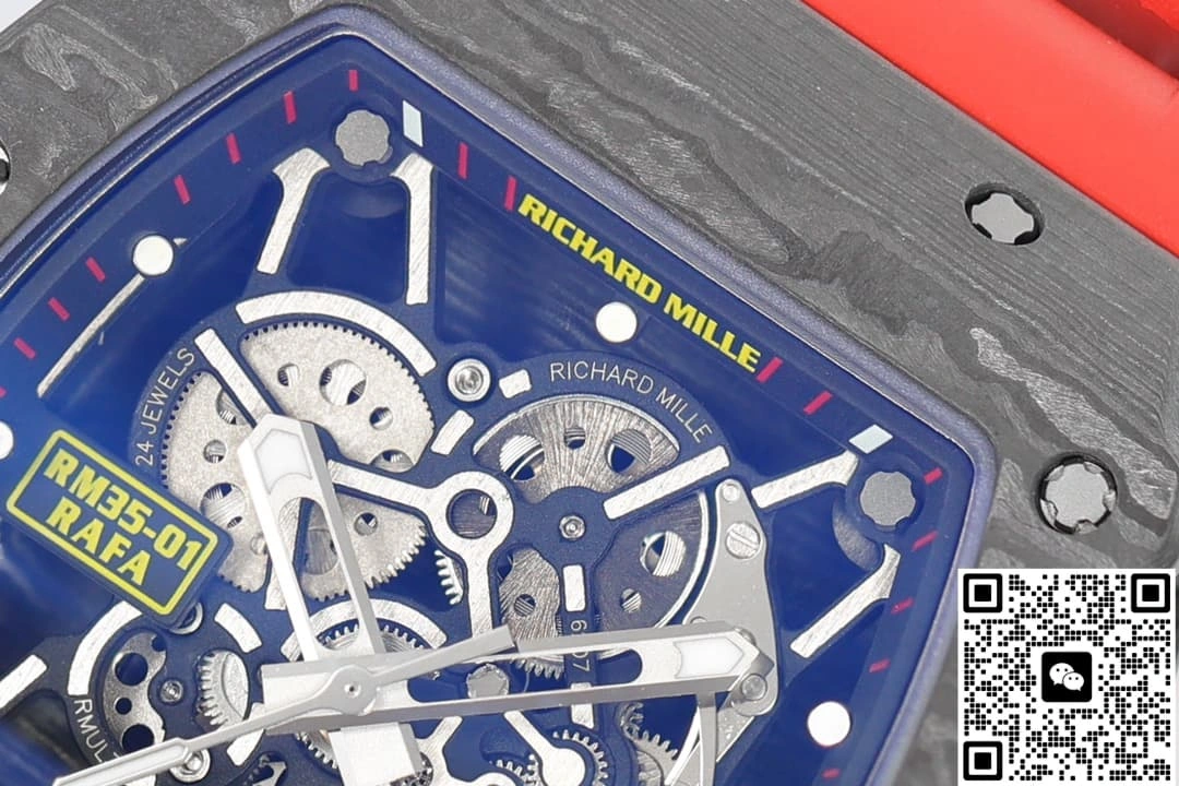 ZF Factory Richard Mille RM35-01 carbon fiber 1:1 Best Edition Replica Watch