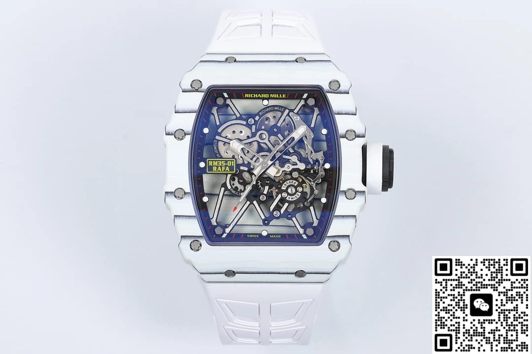 ZF Factory Richard Mille RM35-01 rubber strap 1:1 Best Edition Replica Watch