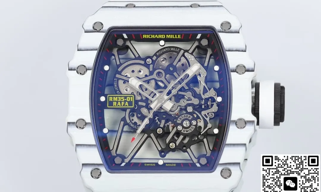 ZF Factory Richard Mille RM35-01 rubber strap 1:1 Best Edition Replica Watch