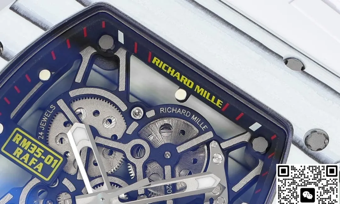 ZF Factory Richard Mille RM35-01 rubber strap 1:1 Best Edition Replica Watch