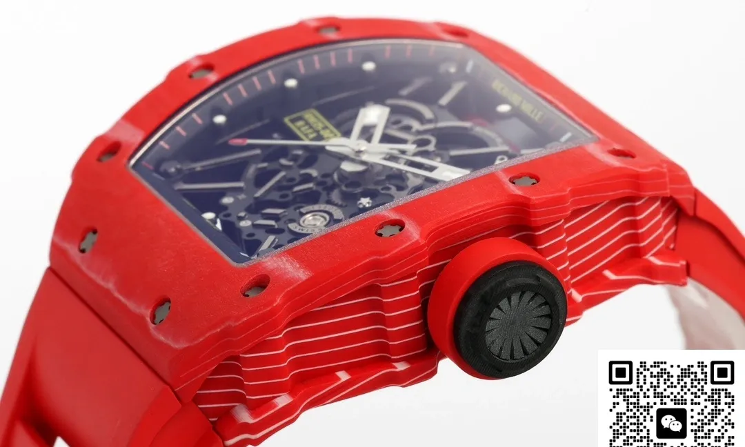 ZF Factory Richard Mille RM35-02 Red strap 1:1 Best Edition Replica Watch