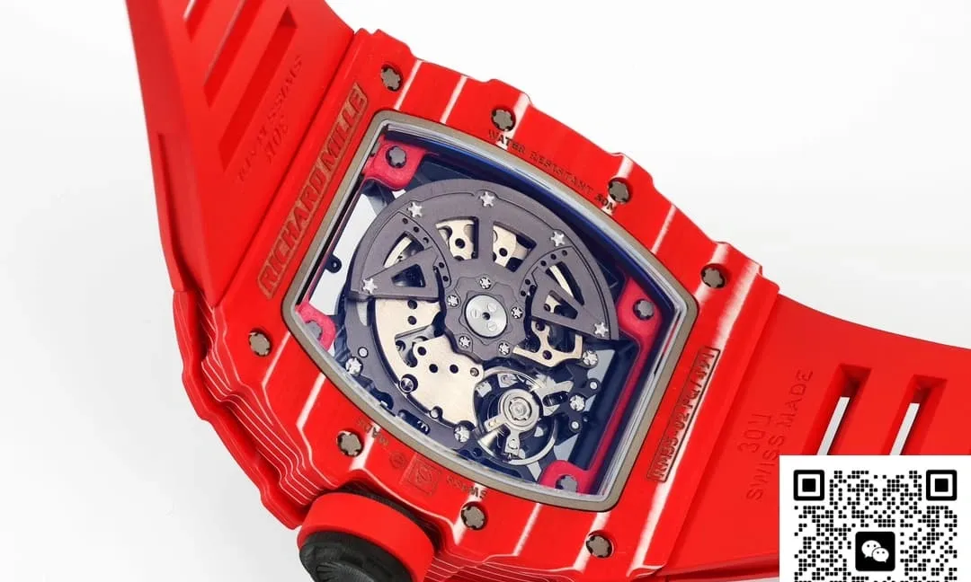 ZF Factory Richard Mille RM35-02 Red strap 1:1 Best Edition Replica Watch