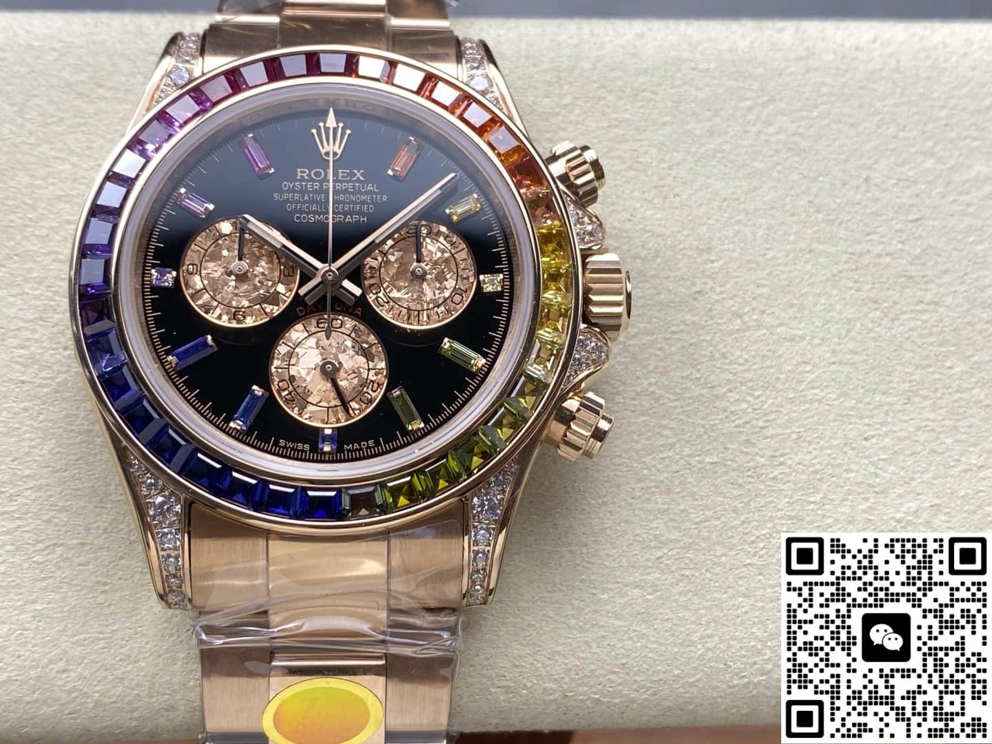 ZF Factory Rolex Cosmograph Daytona 116595 RBOW 1:1 Best Edition Replica Watch