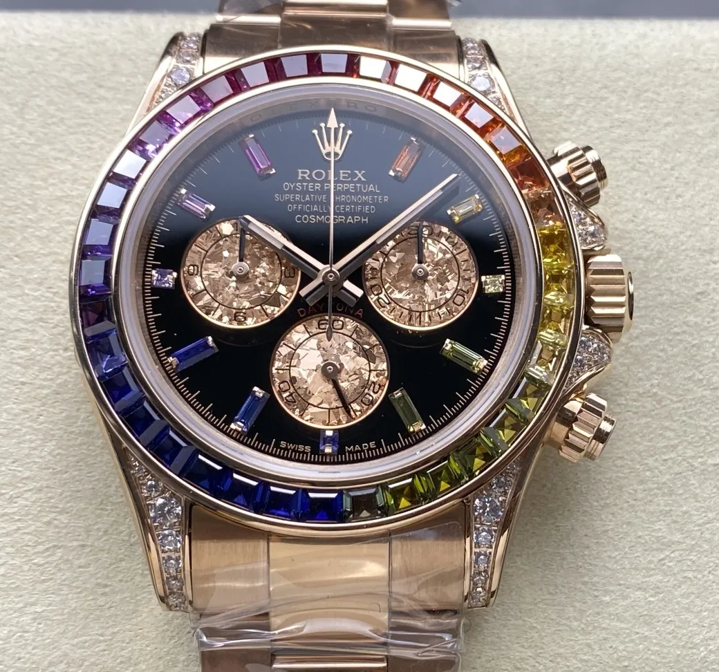 ZF Factory Rolex Cosmograph Daytona 116595 RBOW 1:1 Best Edition Replica Watch