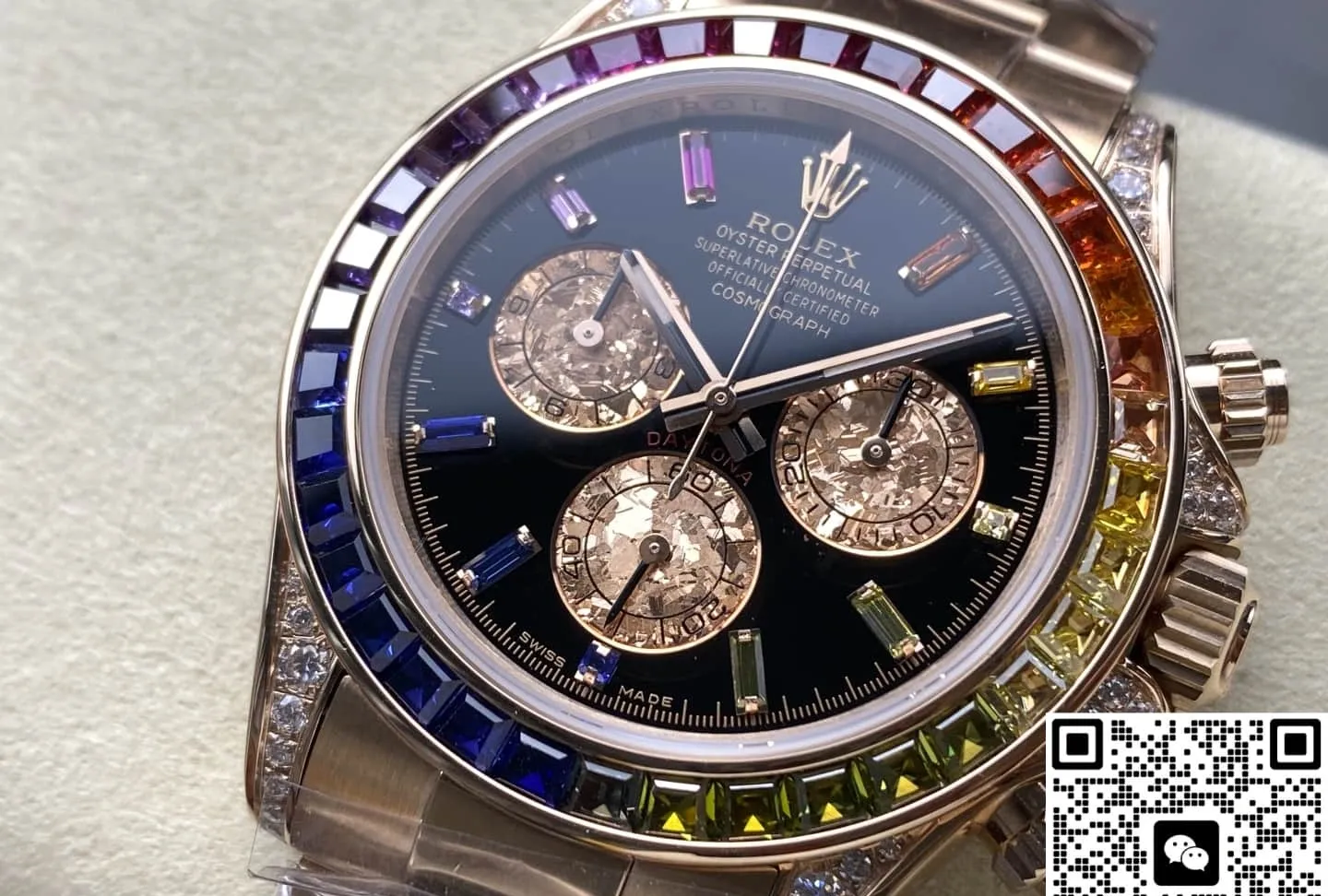 ZF Factory Rolex Cosmograph Daytona 116595 RBOW 1:1 Best Edition Replica Watch