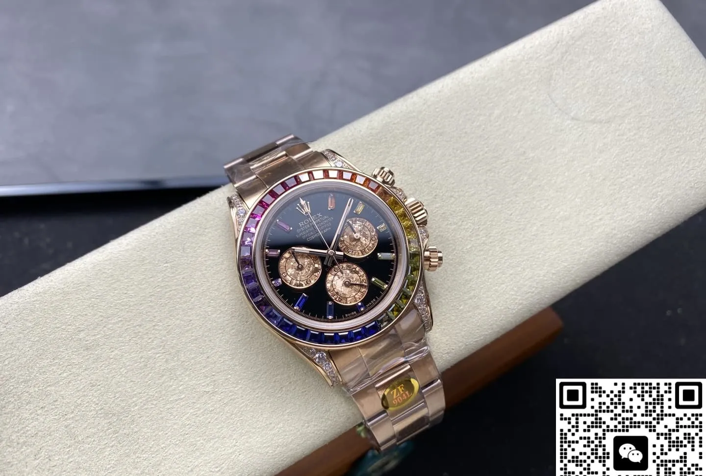 ZF Factory Rolex Cosmograph Daytona 116595 RBOW 1:1 Best Edition Replica Watch